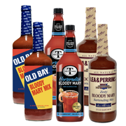 Savory Bloody Mary Mix Sampler 6 Pack – Includes George's and Mr & Mrs T – Bold & Flavorful Cocktail Mixes for Brunch and Gatherings