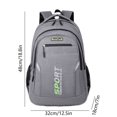 thumbnail image 3 of AuroraX 16 in Backpack for Men,Lightweight Laptop Backpack,Bookbag,for Travel,College,Work,Gray, 3 of 5