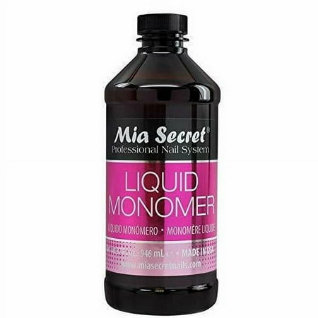 Mia Secret Store Liquid Monomer Professional Acrylic Nail System, 32 oz Liquid, 946 ml