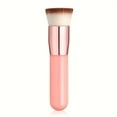 thumbnail image 1 of Fiudx Brocha de Maquillaje, Herramienta de Belleza de Cerdas Suaves, Brocha Facial Grande Punta Plana, Aplicación Uniforme, Uso Diario de Grado Profesional, Cobertura Cremosa y Líquida, Ideal para Pr, 1 of 3
