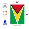 thumbnail image 2 of Toland Home Garden Flag of Guyana House Flag, 2 of 5