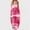 Hot Pink #1, variant on Up to 60% Off! pstuiky Summer Dress, Women Sleeveless V-Neck Suspender Dress Printed Dress Floor-Length Dress Loose Leisure Dress on Sale Hot Pink S