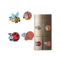 thumbnail image 2 of Kids Diamond Painting Fridge Magnets, Children DIY Diamond Art Kits with Soft Magnetic Backing, Assorted Themes, for Kids Crafts, 4 Pack (2.36 Inch), 2 of 6