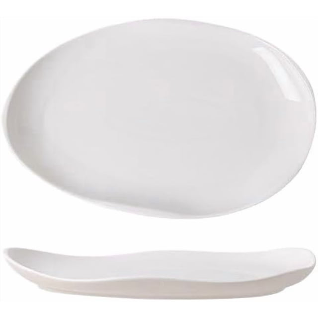 Plates Creative Dinner Plates, Hotel Commercial Tableware, Salad Plates, Ceramic Plates Dishes(Small)