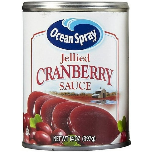 24 PACKS Ocean Spray Jellied Cranberry Sauce, 14 oz
