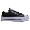 thumbnail image 4 of Converse Espadrille Chuck Taylor All Star Lift Clean pour Femme, Noir/noir/blanc, 8, 4 of 6
