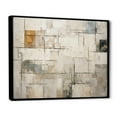 thumbnail image 2 of Designart "Nordic Gold And Beige Elegance V" Scandinavian Floater Framed Wall Decor, 2 of 5