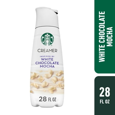 Starbucks White Chocolate Flavored Coffee Creamer, Inspired by White Chocolate Mocha,  28 fl oz