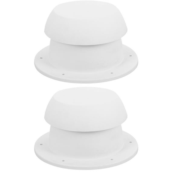 2 Count Chimney Caps for outside Roof RV Duct Cover Vent Replacement