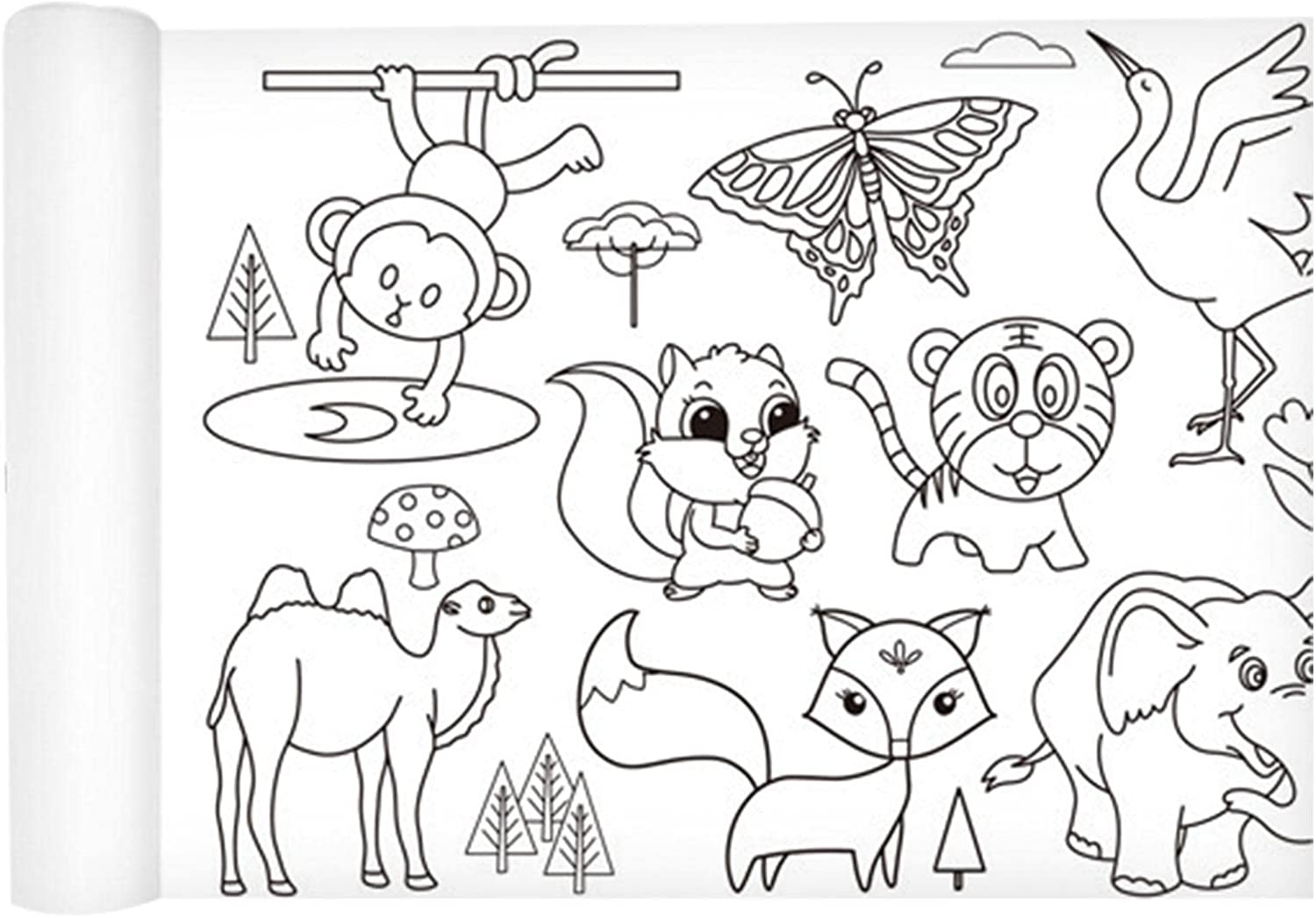 Drawing Paper Roll For Children 3 M Large Coloring Roll Loose Drawing