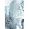 thumbnail image 2 of PI Studio 11x14 White Modern Wood Framed Museum Art Print Titled - Mint Bubbles III Indigo Version, 2 of 4