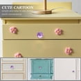thumbnail image 3 of CTIRCHIU 16Pcs Crystal Glass Cabinet Knobs Violet Decorative Drawer Pulls for Furniture, 3 of 8