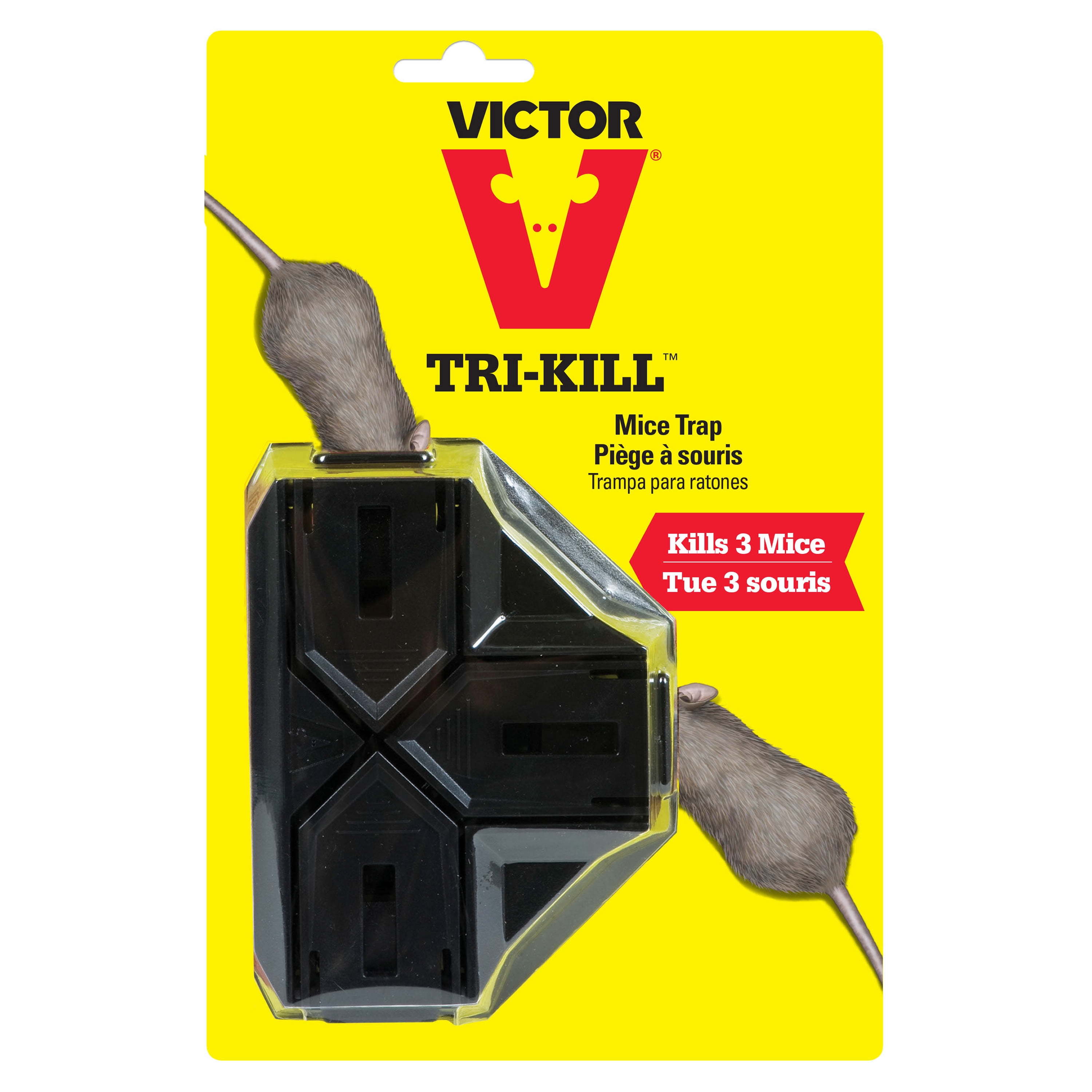 1x victor tri kill mouse trap 