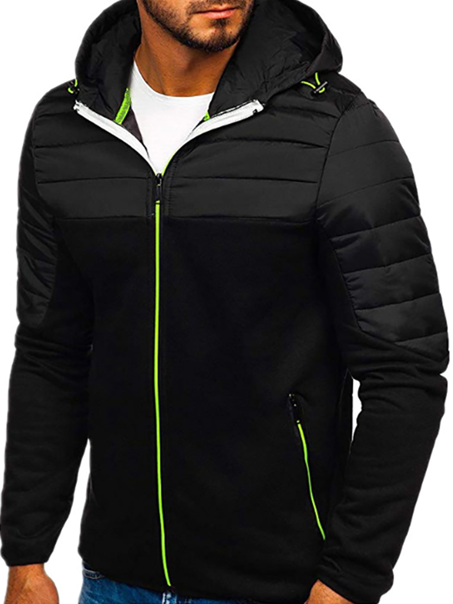 RobertMReeves Anuel AA Hoodie Mens Long Sleeve Full-Zip Pullover Hoody Jacket Coat 