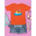 thumbnail image 3 of Cute Corgi Sleeping On Pillow T-Shirt Juniors -Image by Shutterstock,  Small, 3 of 4
