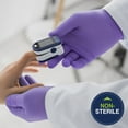 thumbnail image 5 of HALYARD PURPLE NITRILE-XTRA Exam Gloves, Sterile (Individually Wrapped), Powder-Free, 5.9 mil, 12 Inches, Purple, X-Large, 14263 (Box of 100/50 Pairs), 5 of 7