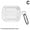 C, variant on Wmool For Galaxy Buds 3 Pro Shoproof Carbon Fiber Pattern Case Keychai