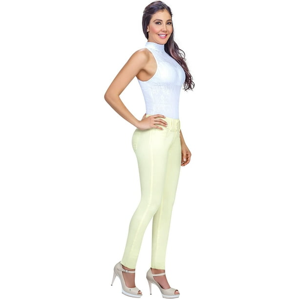 LOWLA Colombian Jeans for Women Butt Lift Pantalones de Mujer
