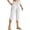 White, variant on Tqcoqu Womens Running Jogging Hiking Capri Pants with Zipper Pockets Lightweight Quick Dry Below The Knee Capris,Pink,Women's S-XXXL