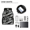 thumbnail image 6 of Haiem Horse Silhouette Backpack - Stylish and Durable 15-inch Laptop Backpack with Waterproof Oxford Fabric, 6 of 8