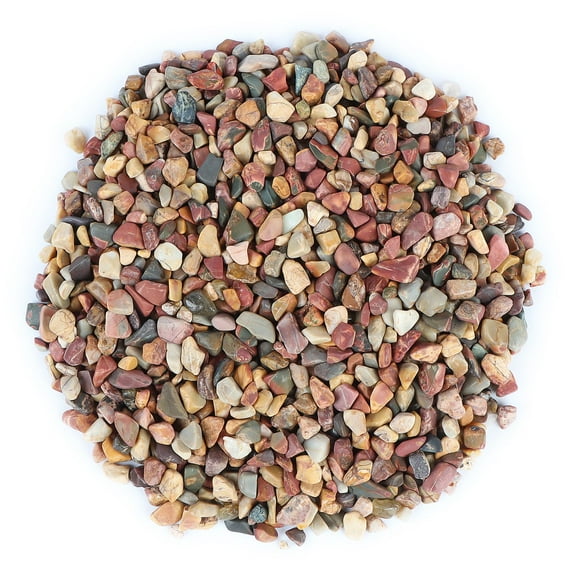 XmhyTop-A 100g Fish Tank Decorative Stone - Aquarium Gravel Natural, Vase Filler Stone,Irregular Shaped Natural Pebbles for Aquarium Vase Decoration-F12