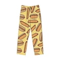 thumbnail image 4 of Xecao Hot Dogs Men's Straight Lounge Pajama Pants: The Ultimate in Comfortable Sleepwear, 4 of 9