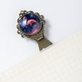 thumbnail image 5 of Flamingo Stainless Steel Vintage Copper-Colored Lace Book Markers | Book Accessories for Reading Enthusiasts, 5 of 5
