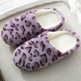 thumbnail image 5 of Gubotare House Slippers for Women Women Arch Support Slippers House Bedroom Slippers for Woman Corduroy Closed Toe Ladies Slides Outdoor Size 7 (Purple,7), 5 of 5