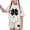 White, variant on CYRBOKO Girls St.Patrick's Day Outfit Sets, Elastic Waist Holiday Short Sleeve Summer Two-piece Sets Black Size 4-15 T