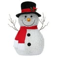 thumbnail image 5 of Haute Decor 17 Inch Spun Acrylic Snowman with LED Lights, 5 of 6