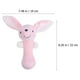 thumbnail image 5 of EeaseMX 2 sonajeros de peluche de animales de dibujos animados para bebé., 5 of 7