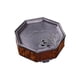 thumbnail image 2 of Bandeja de té, bandeja de mesa, tapa de Metal de drenaje, herramienta práctica, tablero de té para ahorrar espacio, barco de té para acampar, pícnic A, 2 of 9