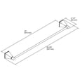 thumbnail image 1 of Memoirs 24" Towel Bar With Stately De, 1 of 2