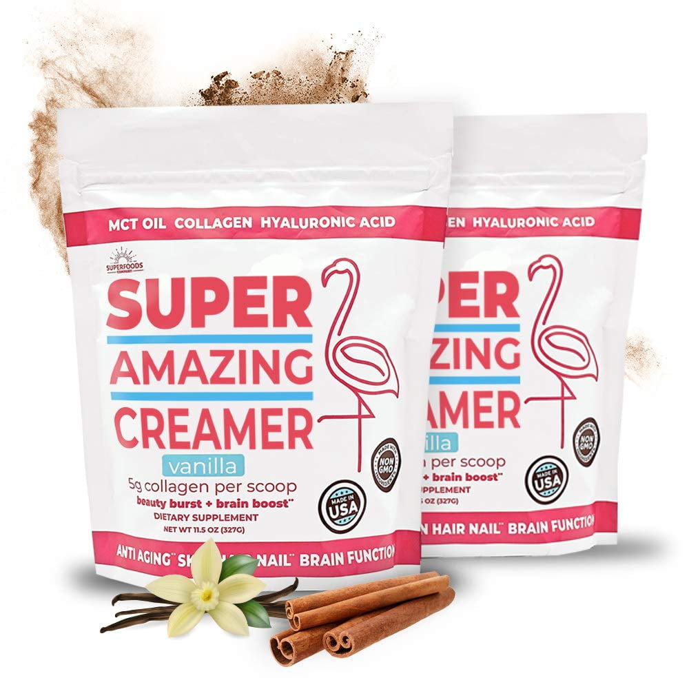 Superfoods Company Super Amazing Creamer French Vanilla Collagen