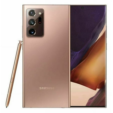 SAMSUNG Galaxy Note 20 Ultra 5G N986U 128GB Mystic Bronze Fully Unlocked Smartphone (Scratch & Dent Used)