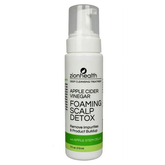 Zion Health Apple Cider Vinegar Foaming Scalp Detox 7oz