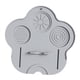 thumbnail image 4 of Tapete para compactador de espresso, tapete para portafiltro, almohadilla compactadora de esquina, accesorio para espresso de bar gris, 4 of 9