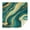 Teal Gold Wave, variant on Black Gray Gold Marble Pattern Square Tablecloth,Waterproof Square Table Cover,Wipeable Spillproof Washable Table Cover for Home Kitchen Party Decor 42"X42"(107x107cm)