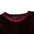 thumbnail image 5 of Popvcly Toddler Baby Girls Velvet Tutu Dress Long Sleeve Princess Christmas Birthday Party Wedding Dresses Fall Winter Clothes 9M-5T, 5 of 8