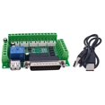 thumbnail image 3 of Placa de controlador para máquina de grabado Placa de conexión de 5 ejes con acoplador óptico para accionamiento Como se muestra, 3 of 5