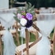 thumbnail image 3 of Decoración de silla para exteriores, hotel, boda, negocios, flores artificiales, ramo de seda, respaldo de metal, estilo floral, portátil y plegable, ideal para bodas, fiestas, recepción de, 3 of 9