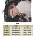 thumbnail image 3 of Josh Hutcherson Blanket 3D Printed Plush Blanket, Light Weight & Super Soft, Warm & Comfy, Anti-Pilling Microfiber Flannel Fleece Blanket for Couch, Bed, Sofa, 3 Sizes, 3 of 7
