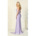 thumbnail image 2 of Women's May Queen Sorority Formal Dress Rush MQ1834 Long Outfit Lilac Lavender 20, 2 of 4