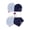 Blue Assorted, variant on Women’s Low Cut Cushioned Socks, 8 Pack, Sizes 4-10