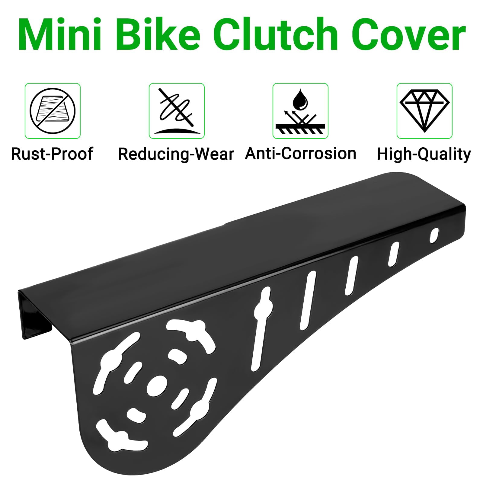 Plastic Clutch Chain Guard Cover – Fits Coleman BT200X, CT200U