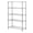 Chrome 23" × 13.8", variant on 6-Tier Metal Wire Storage Shelving Unit 2100LBS Load Capacity Adjustable Shelves for Garage Pantry Kitchen Chrome 17.7"D x 47.3"W x 82.4"H