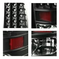 thumbnail image 2 of LABLT Black LED Tail Lights Brake Reverse Lamps Replacement for 2009-2018 Dodge Ram 1500 2500 350, 2 of 6