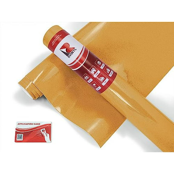 Avery Dennison Graphic Film SC950 Metallic Vinyl Sheet Gold 213-M - 2ft x 1ft