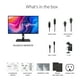 thumbnail image 5 of Monitor ASUS ProArt Display 32” 1440P (PA328CGV) - IPS, 165 Hz, 95 % DCI-P3, 100 % sRGB/Rec.709, ΔE < 2, verificado por Calman, suministro de energía USB-C, HDMI, concentrador USB 3.1, compatible con, 5 of 5