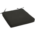 thumbnail image 3 of Sunbrella Sorra Home  Outdoor Corded Chair Cushion 19 in W x 19 in D x 2 in H - Canvas Black, 3 of 5